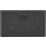Knightsbridge  13A 2-Gang DP Switched Socket Matt Black  with Black Inserts