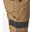 Dickies Everyday Trousers Khaki/Black 40" W 34" L