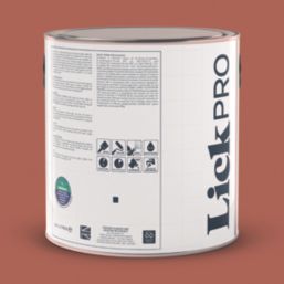 LickPro  2.5Ltr Red 01 Vinyl Matt Emulsion  Paint