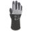 Wonder Grip WG-555 Duo  Gloves Black/White Small
