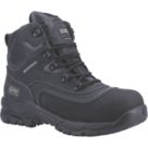 Magnum Broadside 6.0 CT CP WP Size 6  Black Waterproof  Safety Boots