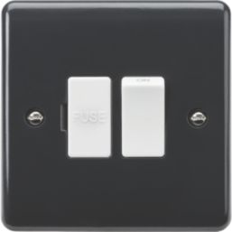 Knightsbridge Part M 13A Switched Fused Spur  Anthracite