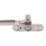 Smith & Locke  Left-Handed Window Handle Polished Chrome