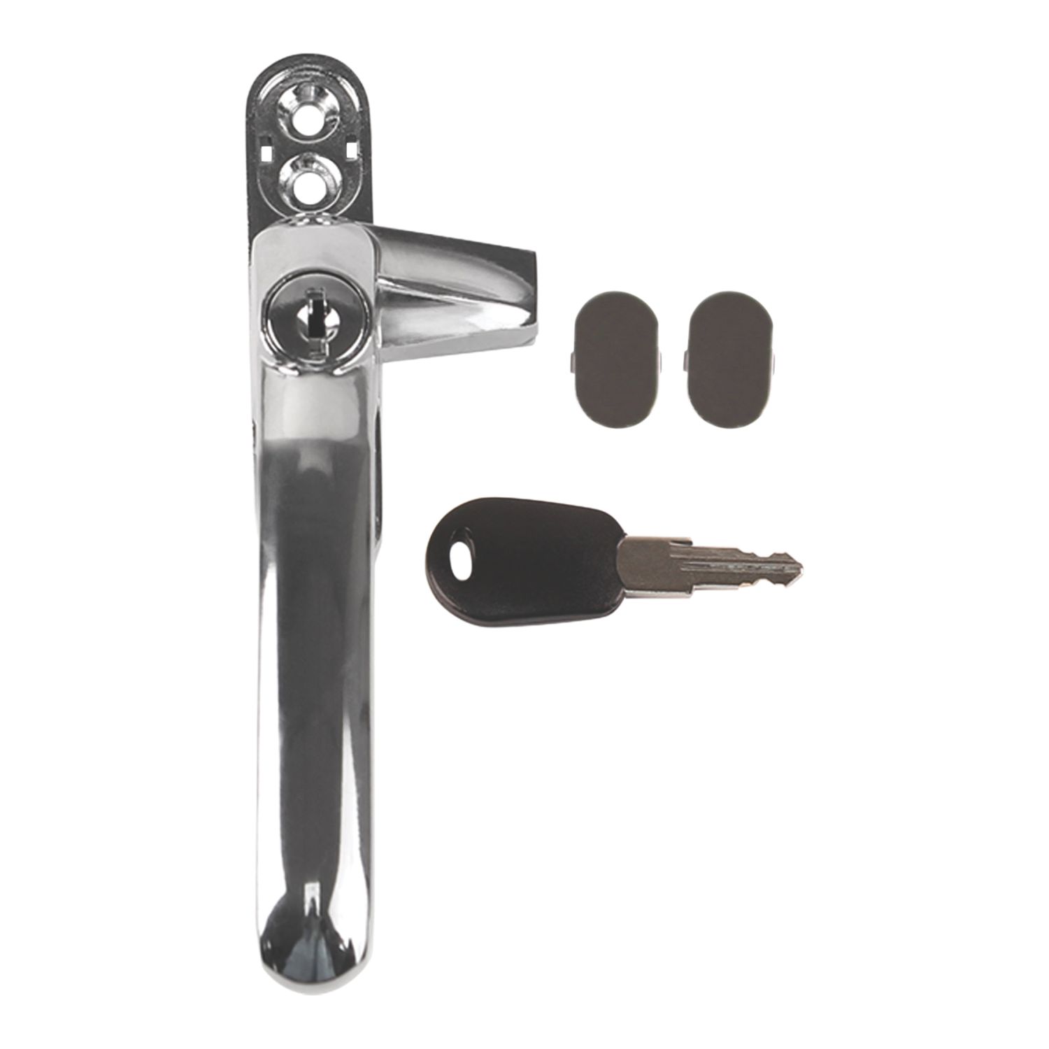 Smith & Locke Left-Handed Window Handle Polished Chrome (544YX)