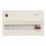 Wylex  21-Module 19-Way Part-Populated  Main Switch Consumer Unit