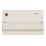 Wylex  21-Module 19-Way Part-Populated  Main Switch Consumer Unit