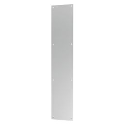 Smith & Locke Smooth Kick Plate Satin Aluminium 750mm x 150mm x 1.2mm