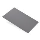 Essentials Smooth Protective Door Plate Steel 250mm x 500mm x 1mm