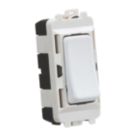 Knightsbridge  20AX Grid SP Control Switch Matt White