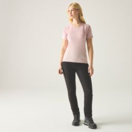 Regatta Highton II Womens Stretch Trousers Black Size 12 33" L
