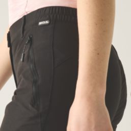 Regatta Highton II Womens Stretch Trousers Black Size 12 33" L