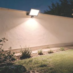 LAP Weyburn Outdoor LED Floodlight With PIR Sensor Black 100W 14,800lm
