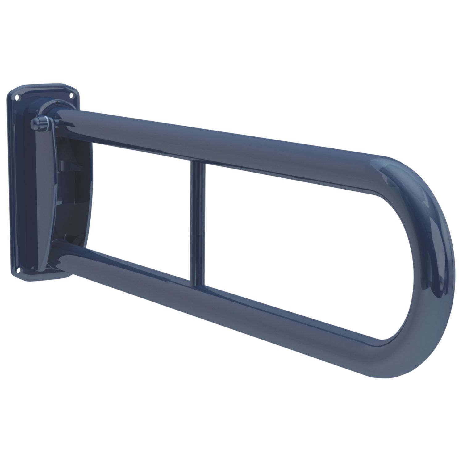 Doc M Fold-Down Grab Rail Blue 760mm x 250mm x 35mm (545GT)