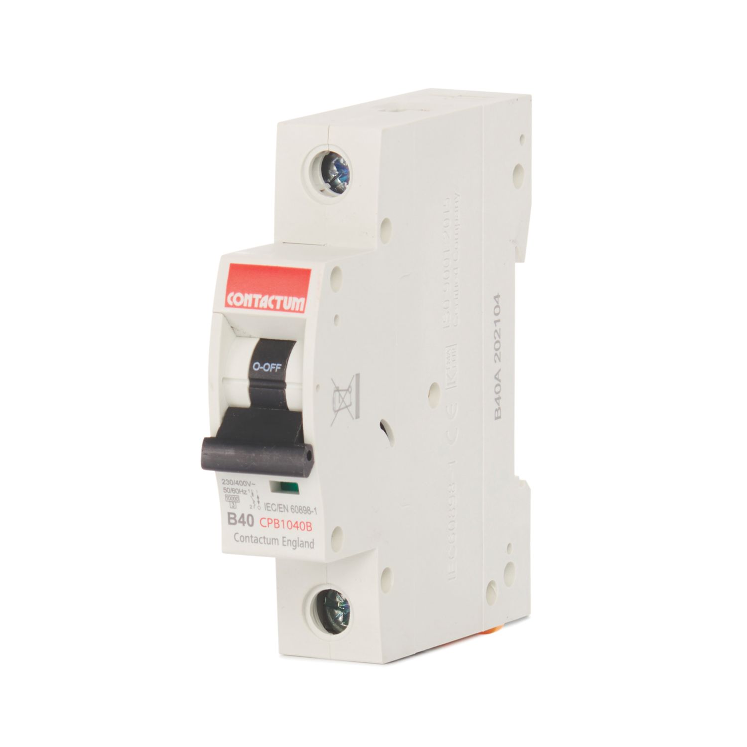Contactum Defender 40A SP B Curve MCB (545HA)