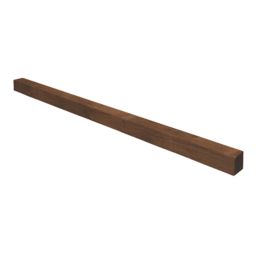 Forest Golden Brown Fence Posts 100mm x 100mm x 2100mm 3 Pack