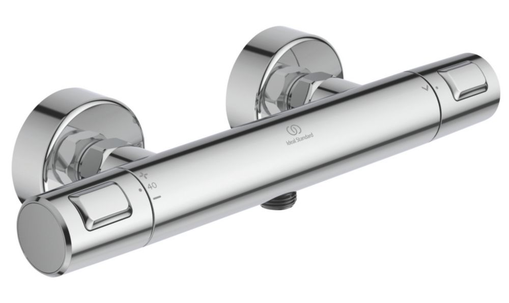 Ideal Standard Ceratherm T25 Exposed Thermostatic Shower Mixer Valve Fixed Chrome