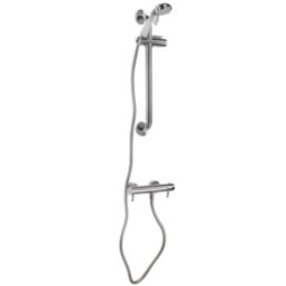 Croydex Metlex Inclusive  Exposed Chrome Thermostatic Shower Set 85mm