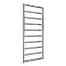Reina 1200mm x 550mm 945BTU Chrome Flat Designer Towel Radiator