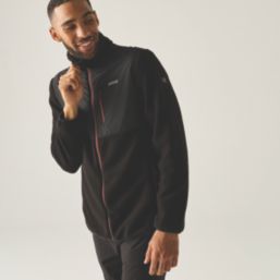 Regatta Morran Full Zip Fleece Black (Burnt Henna)  Medium 39-40" Chest