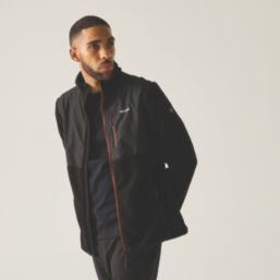 Regatta Morran Full Zip Fleece Black (Burnt Henna)  Medium 39-40" Chest