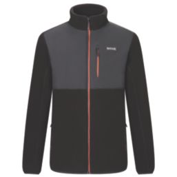 Regatta Morran Full Zip Fleece Black (Burnt Henna)  Medium 39-40" Chest