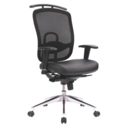 Nautilus Designs Freedom High Back Executive Chair Black