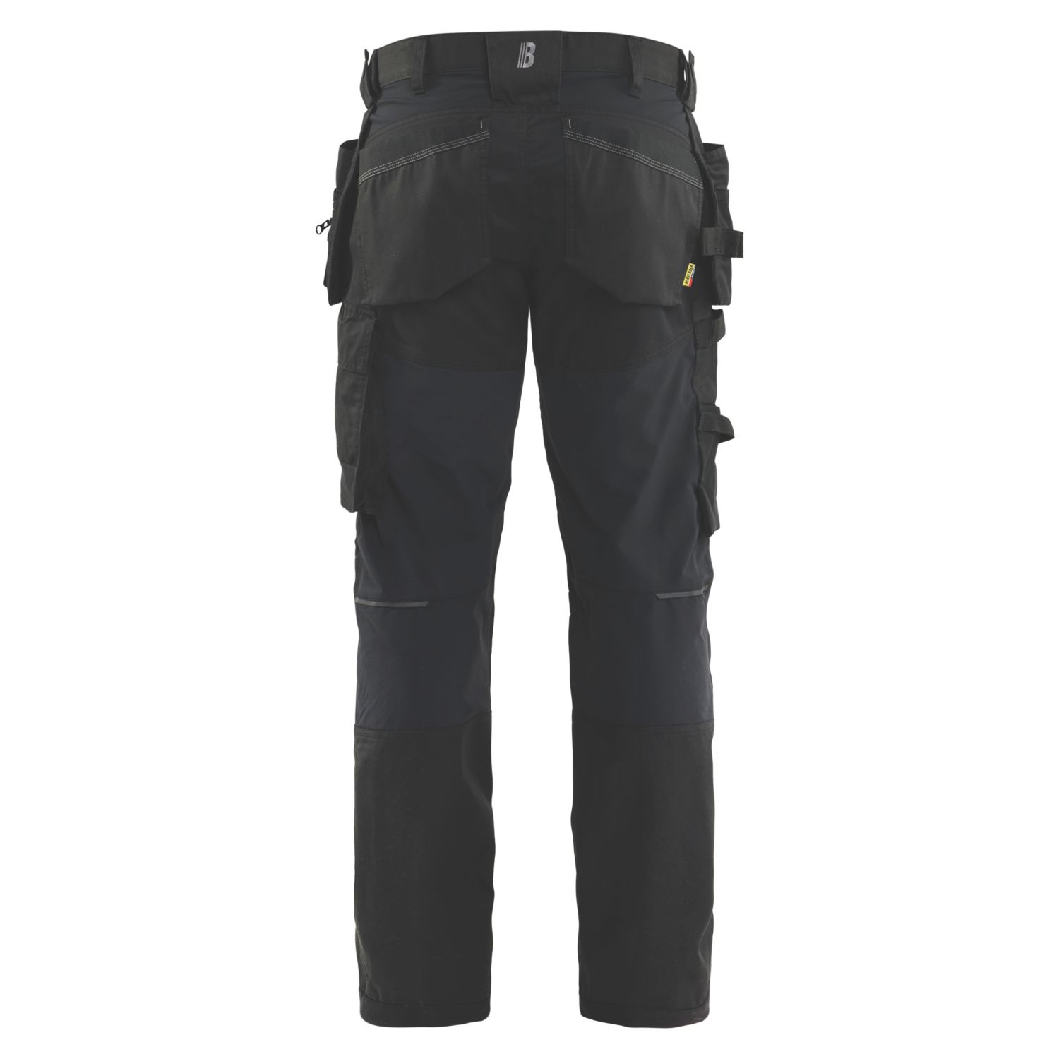 Blaklader 2-Way Stretch Trousers Black 34" W 32" L (545TC)