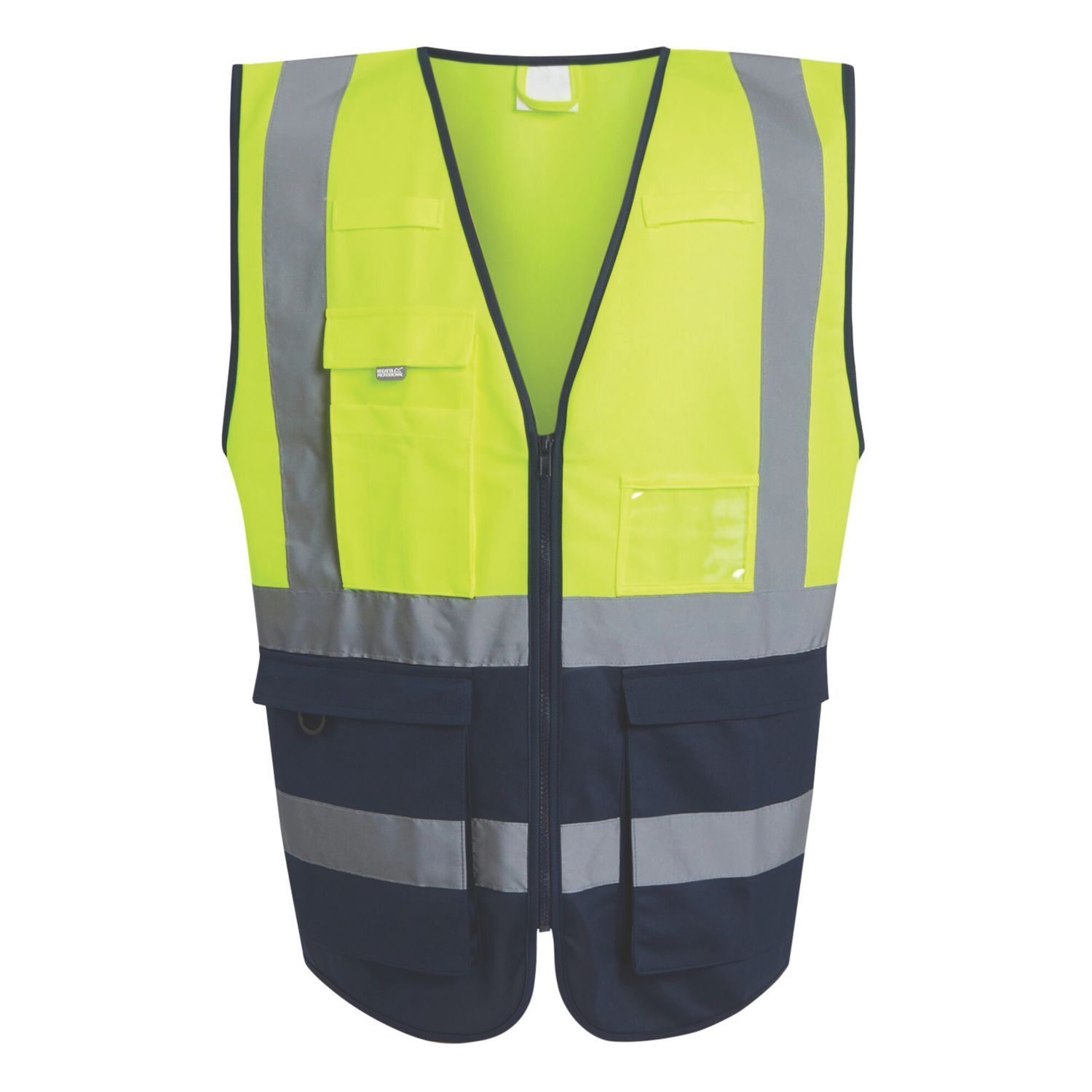 Regatta Pro Executive Hi-Vis Vest Yellow/Navy 2X Large 47" Chest (545VF)