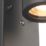 Saxby Palin Outdoor Wall Light With Photocell Matt Black