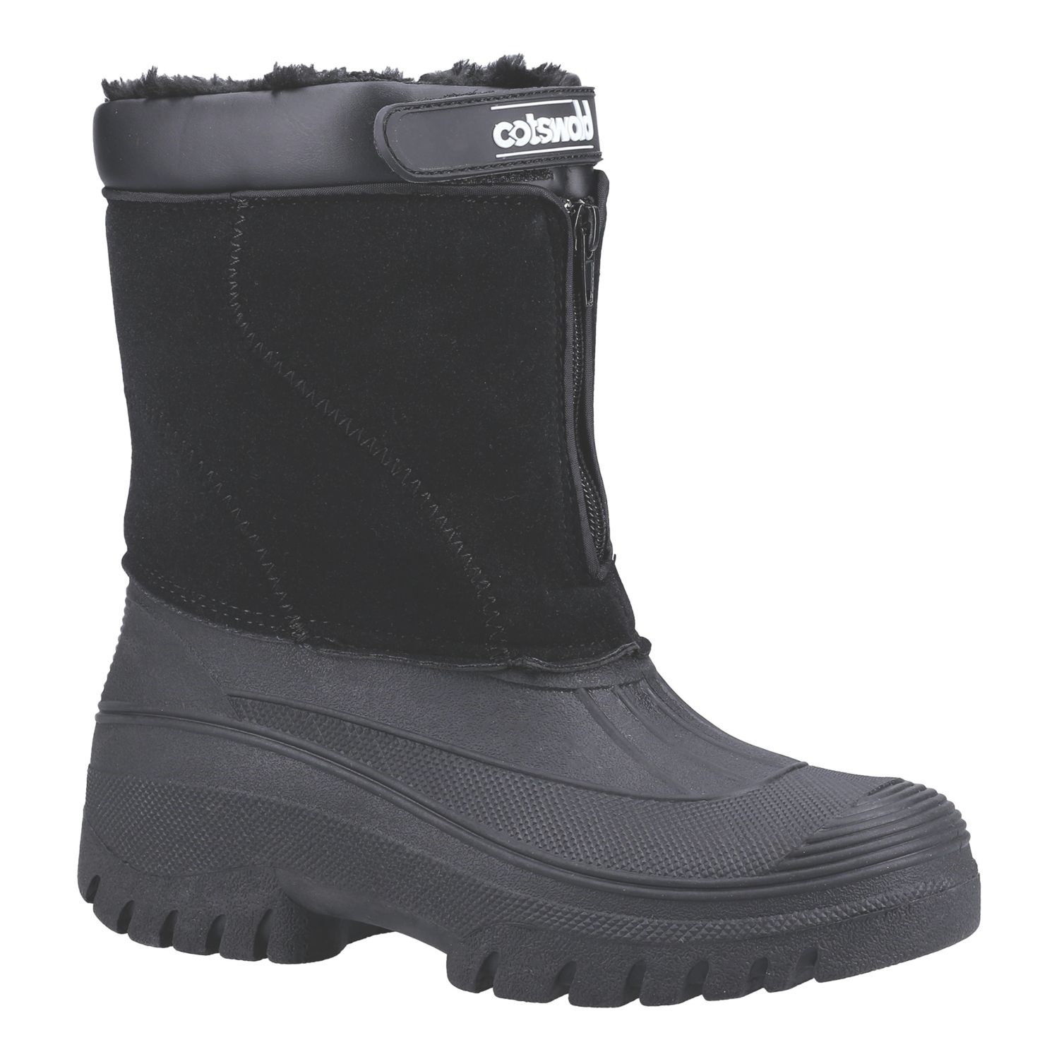 Cotswold Venture Size 3 Womens Black Non Safety Wellies (545XN)