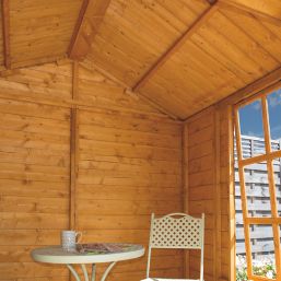 Rowlinson Arley 6' 6" x 9' 6" (Nominal) Apex Shiplap T&G Timber Summerhouse