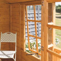 Rowlinson Arley 6' 6" x 9' 6" (Nominal) Apex Shiplap T&G Timber Summerhouse