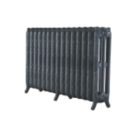 Arroll 760mm x 1234mm 7370BTU Pewter Cast Iron 3 Column Radiator