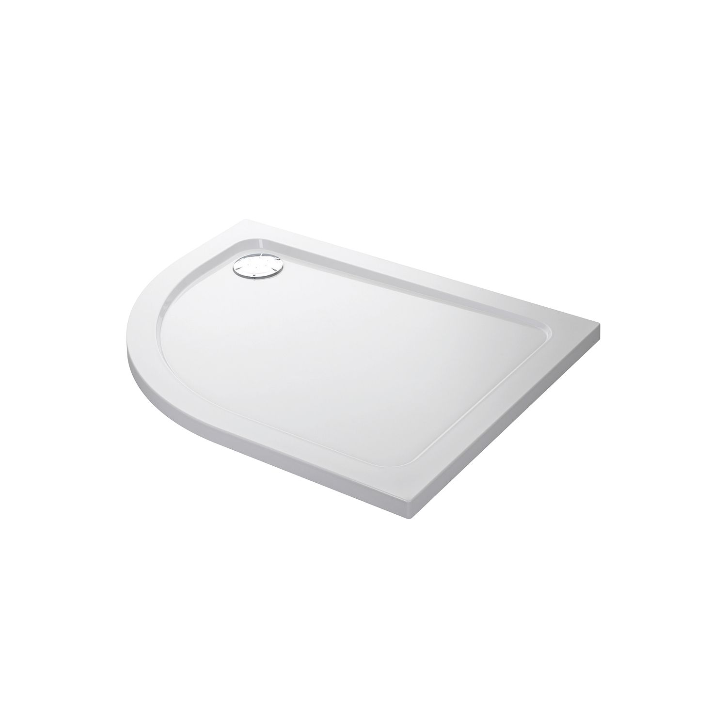 Mira Flight Low Offset Quadrant Shower Tray Right-Handed White 1200mm x 900mm x 40mm (5463X)