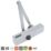 Briton 2003.SES Fire Rated Overhead Door Closer Silver