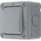 British General  IP66 20A 1-Gang 2-Way Weatherproof Outdoor Switch with Neon