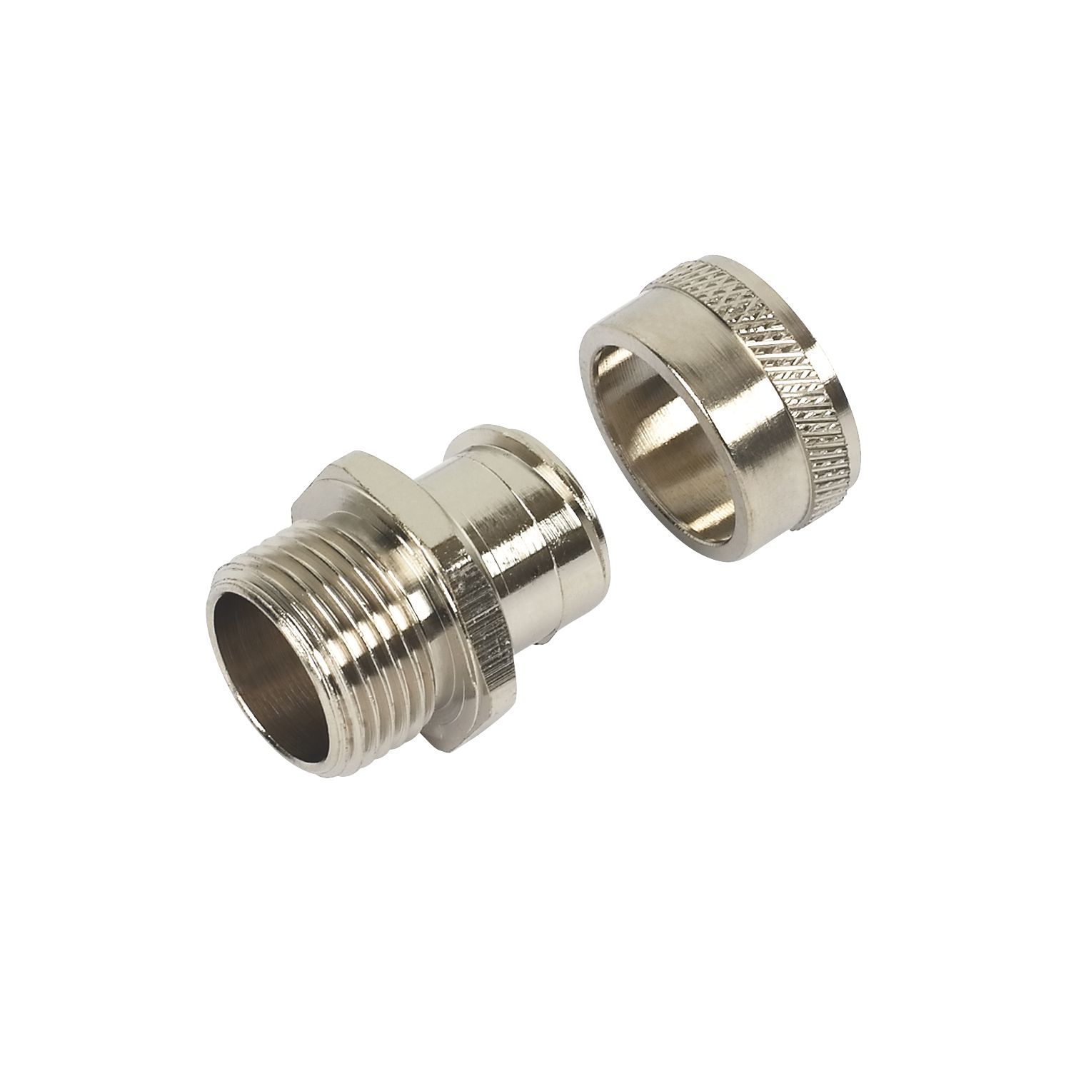 Adaptaflex Type A Straight Fixed External Thread Conduit Fittings M20 x 20mm 10 Pack (54687)