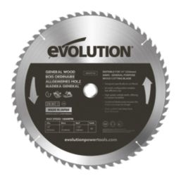 Evolution GW355TCT-60 Wood Circular Saw Blade 355mm x 25.4mm 60T