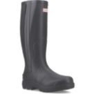 Hunter Balmoral MK II Full Zip Boot Size 10  Black Non Safety Wellies