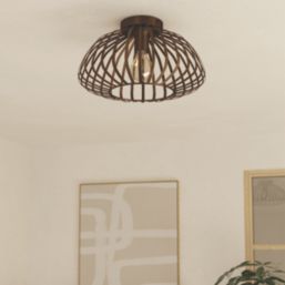 Eglo Espinal Ceiling Light Brown