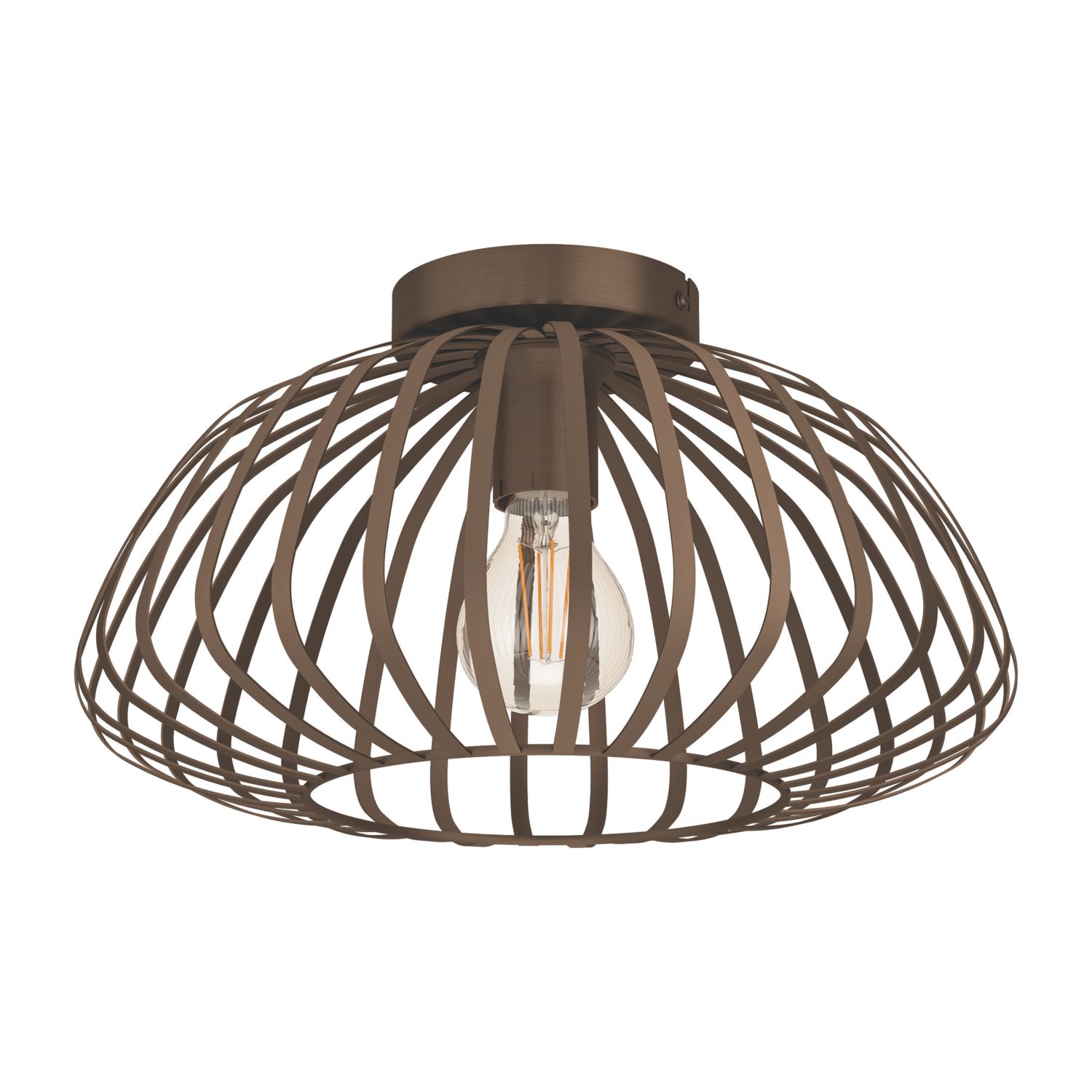 Eglo Espinal Ceiling Light Brown (546CV)