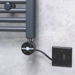 ETAL LED Thermo 600W Black Towel Radiator Heating Element
