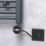 ETAL LED Thermo 600W Black Towel Radiator Heating Element