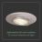 4lite  Adjustable  Fire Rated IP20 GU10 Downlight Satin Chrome