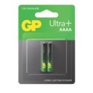 GP Batteries Ultra+ AAAA 1.5V Alkaline Batteries 2 Pack