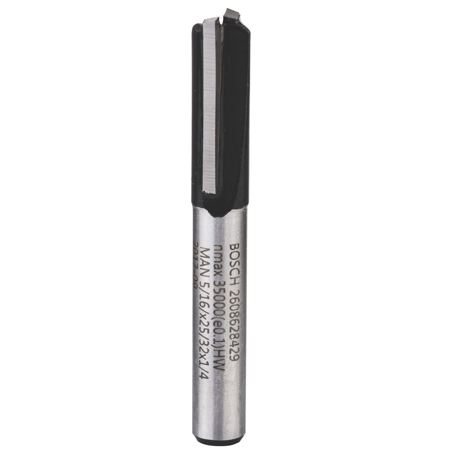 Bosch Standard for Wood 1/4" Straight Bit 7.9mm x 19.6mm (546FW)