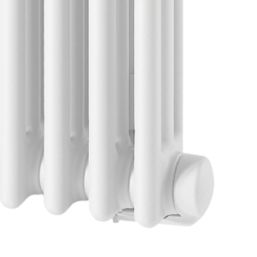 Acova Vuelta 1000W 3-Column Electric Radiator 623mm x 732mm White 3412BTU