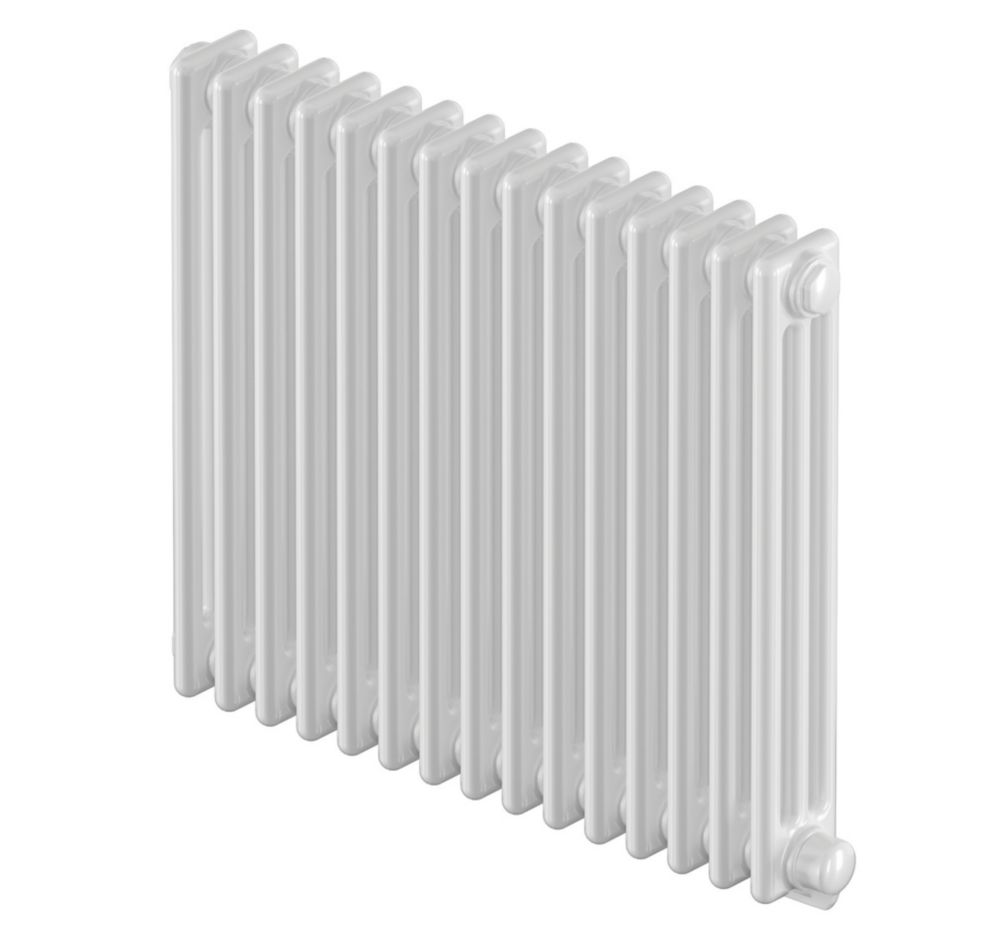 Acova Vuelta 1000w 3-column Electric Radiator 623mm X 732mm White 