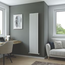 Ximax Ramsay 1800mm x 415mm 3335BTU White Vertical Designer Radiator