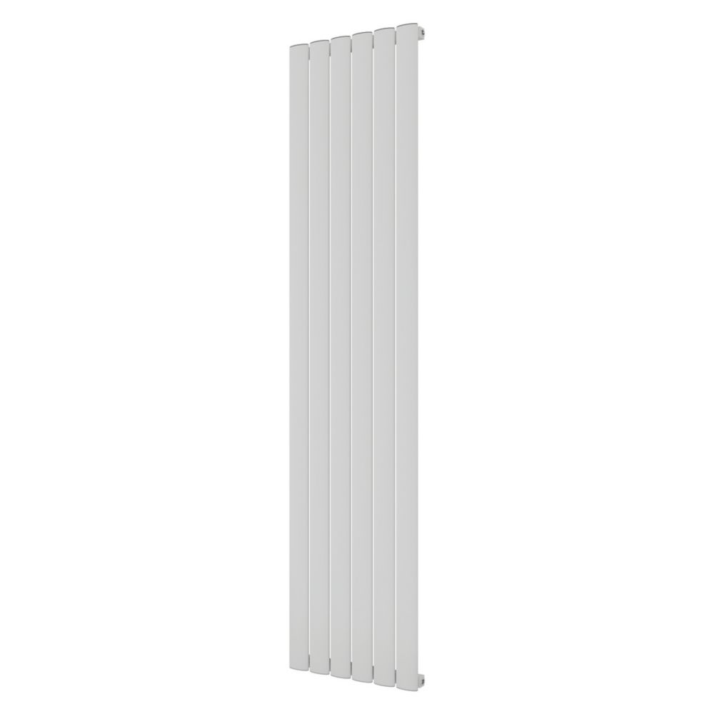 Ximax 1800mm x 415mm 3335BTU White Vertical Designer Radiator Screwfix